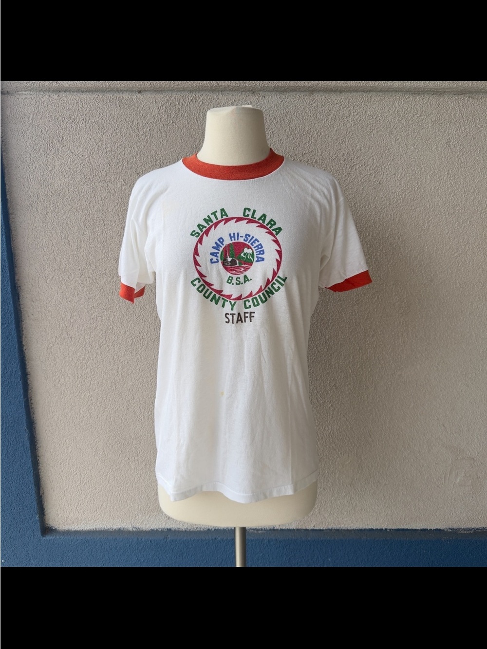 Vintage 1970’s Camp High Sierra Ringer Tee